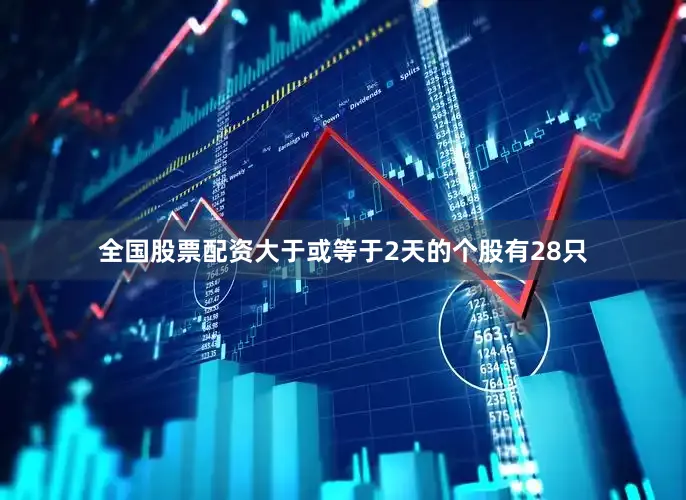全国股票配资大于或等于2天的个股有28只